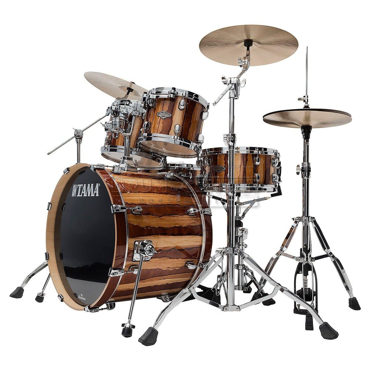 Tama Starclassic Performer 4pc Drum Set With 22 Bass Drum - Caramel Aurora