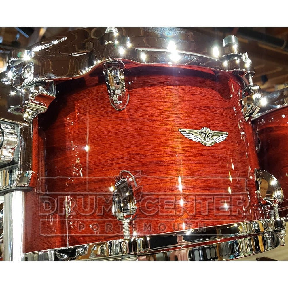 Tama Star Walnut 4pc Drum Set w/22bd Red Burgundy Walnut