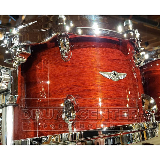 Tama Star Walnut 4pc Drum Set w/22bd Red Burgundy Walnut