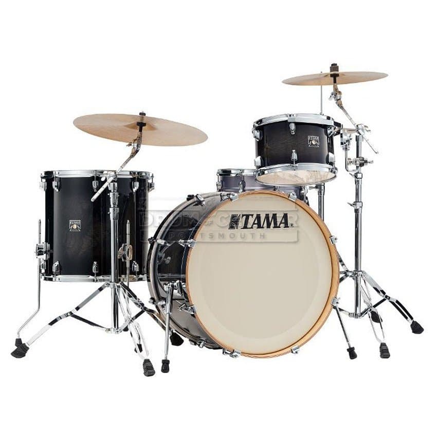Tama Superstar Classic 3pc Drum Set Transparent Black Burst