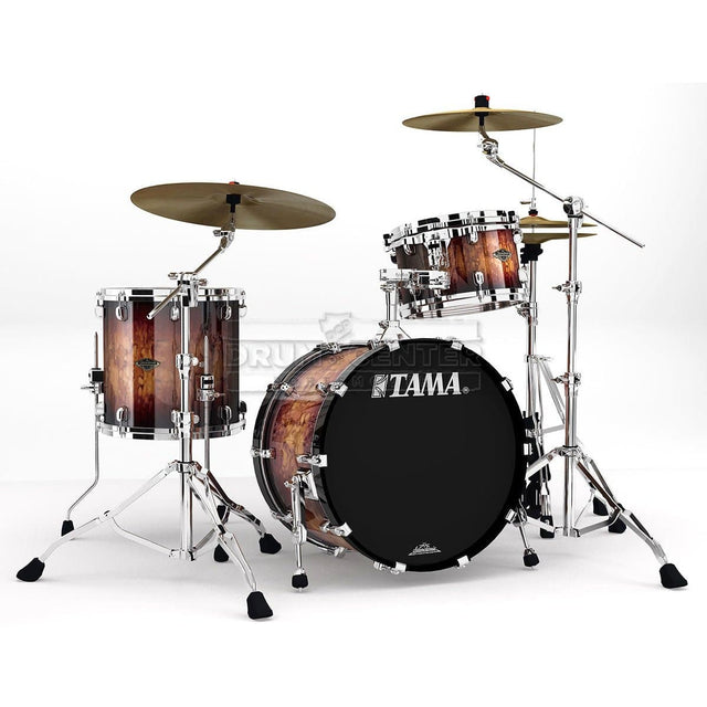 Tama Starclassic Walnut/Birch 3pc Drum Set w/ 20bd - Molten Brown Burst