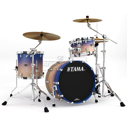 Tama Starclassic Walnut/Birch 3pc Drum Set w/ 20bd - Satin Purple Atmosphere Fade