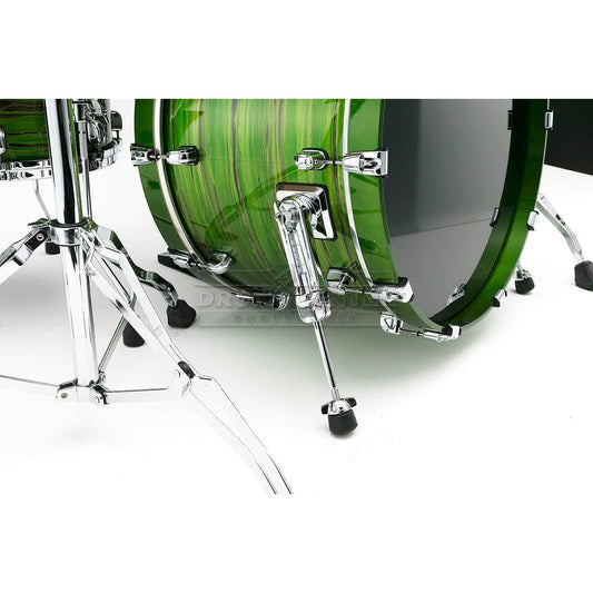 Tama Starclassic Walnut/Birch 3pc Drum Set With 22 Bass Drum - Lacquer Shamrock Oyster