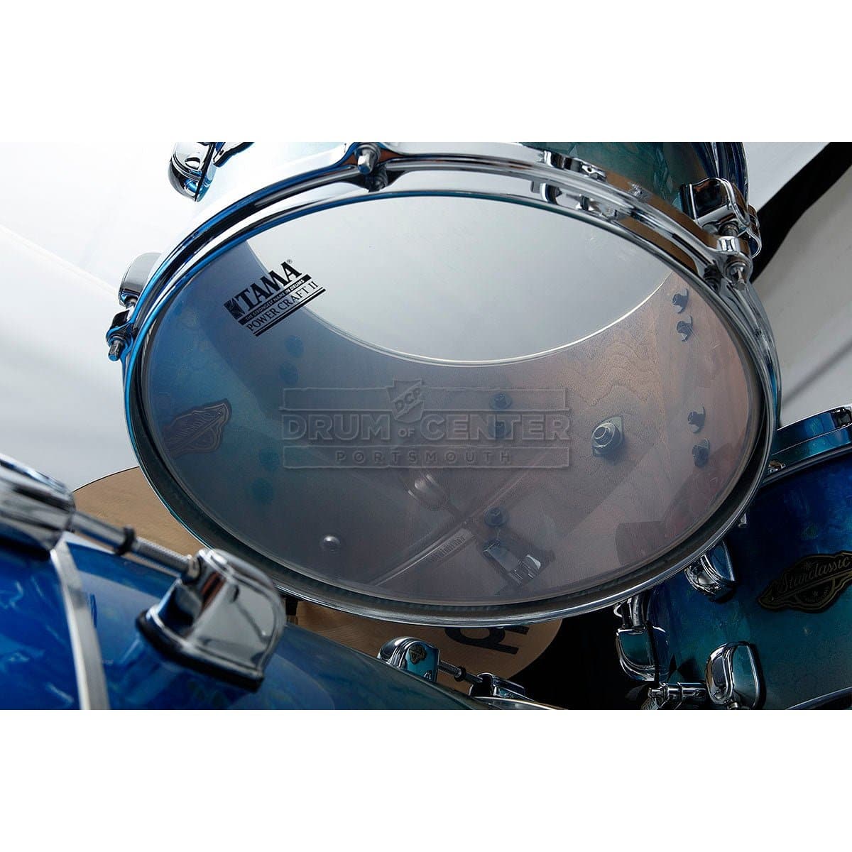Tama Starclassic Walnut/Birch 3pc Drum Set w/22BD Molten Blue Ice Fade