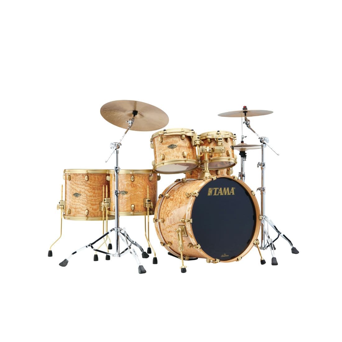 Tama Starclassic Walnut/Birch Limited Edition 5pc Drum Set Gloss Natural Tamo Ash