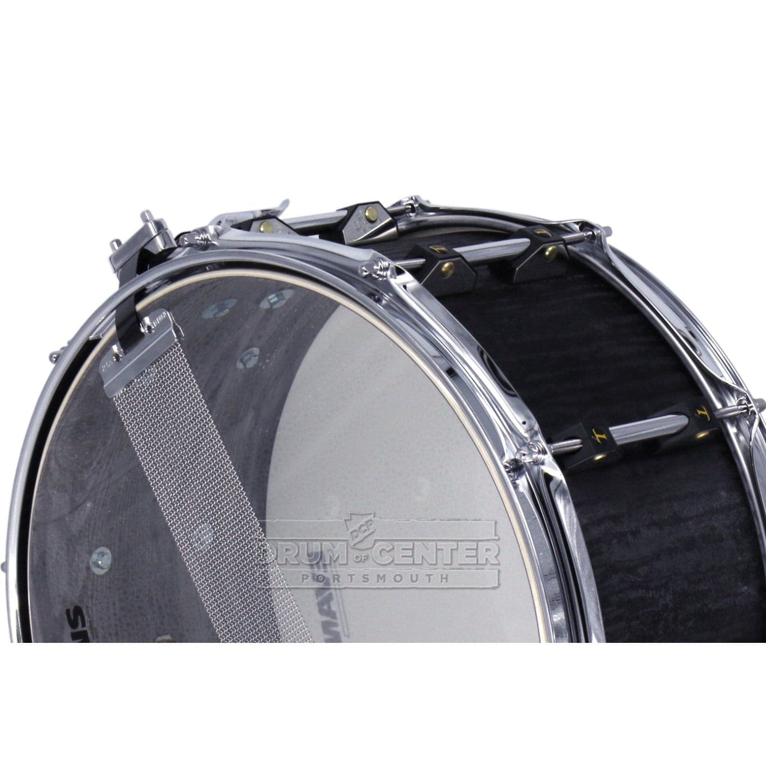 Tamburo Unika Series Snare Drum 14x6.5 Flamed Black