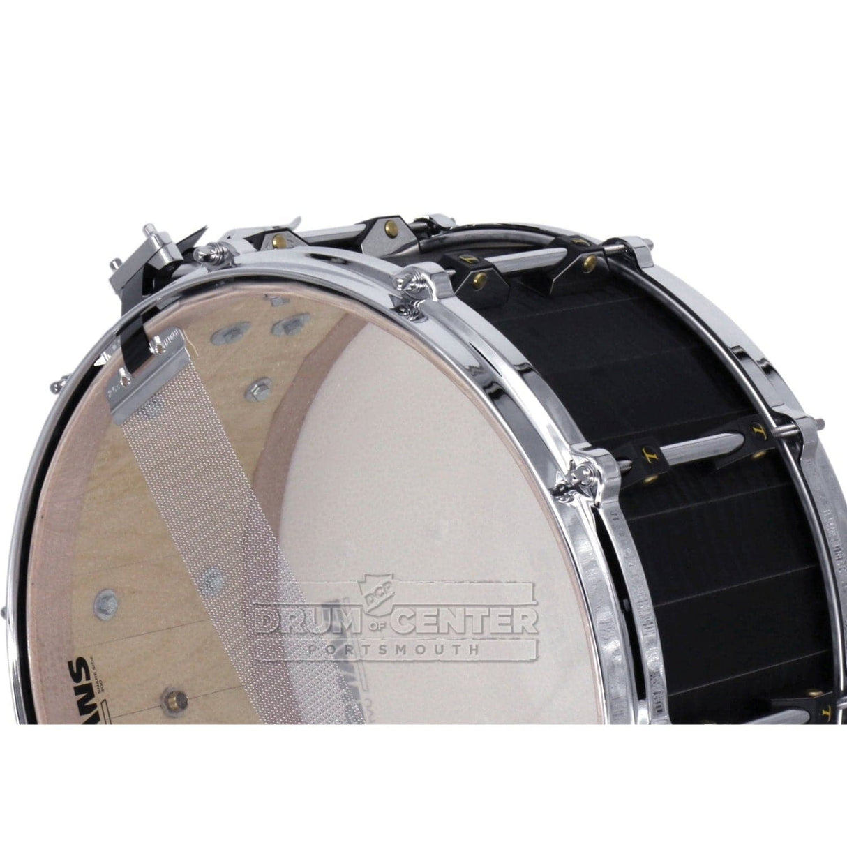 Tamburo Opera Series Stave Snare Drum 14x6.5 Flamed Black