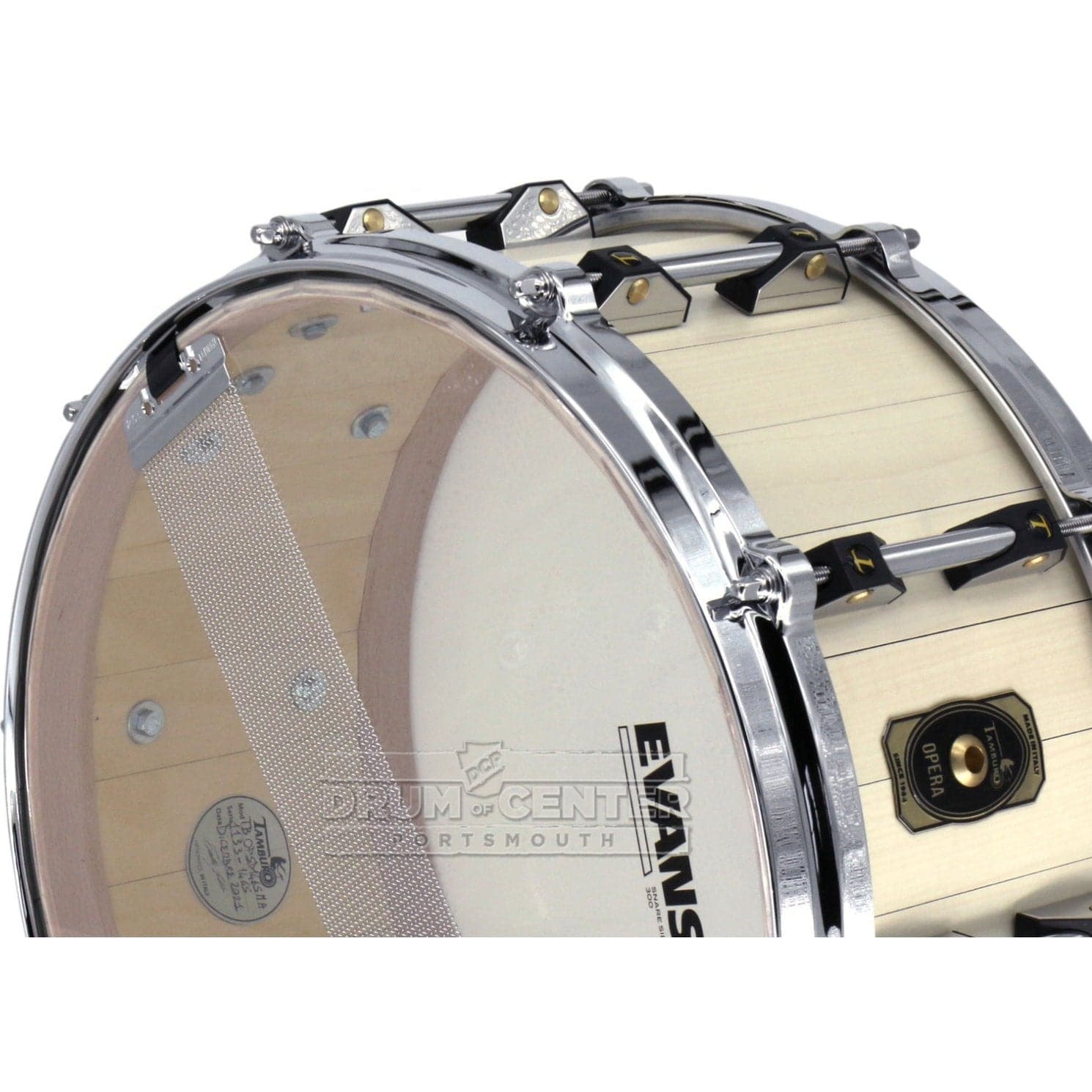 Tamburo Opera Series Stave Snare Drum 14x6.5 Maple