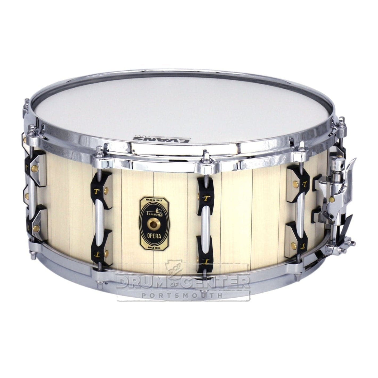 Tamburo Opera Series Stave Snare Drum 14x6.5 Maple