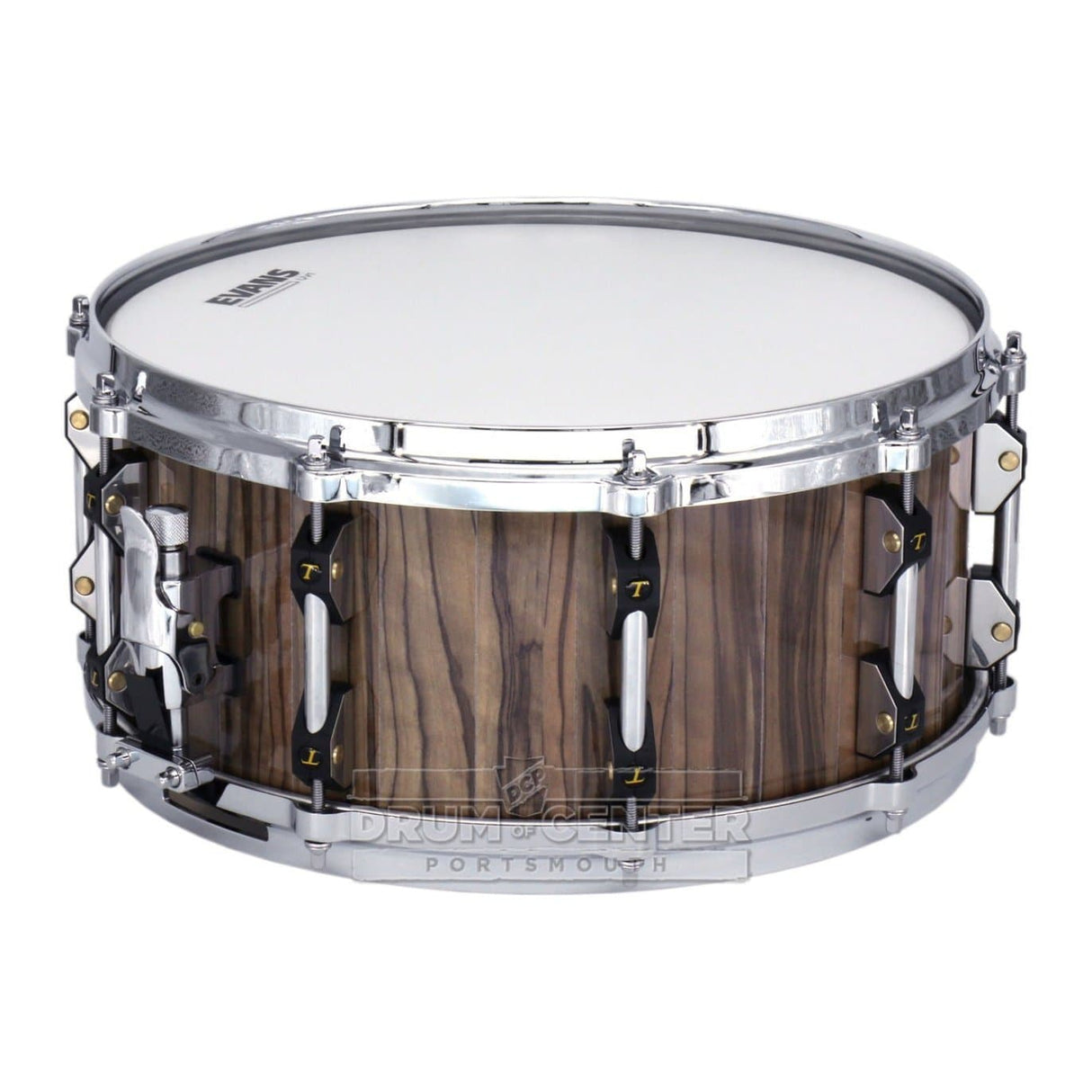 Tamburo Opera Series Stave Snare Drum 14x6.5 Olive