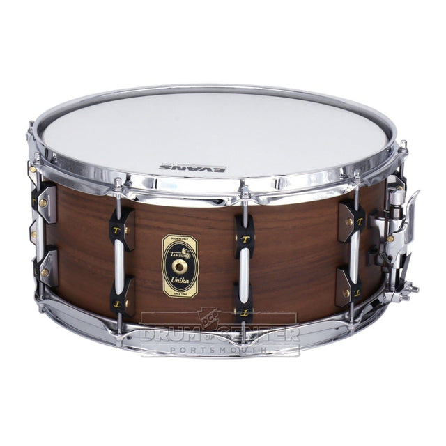 Tamburo Unika Series Snare Drum 14x6.5 Walnut