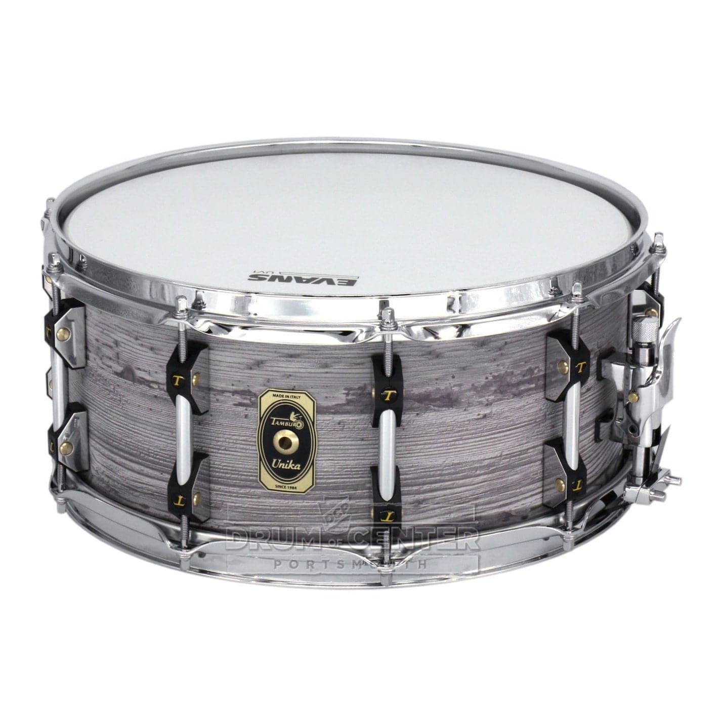 Tamburo Unika Series Snare Drum 14x6.5 Vintage