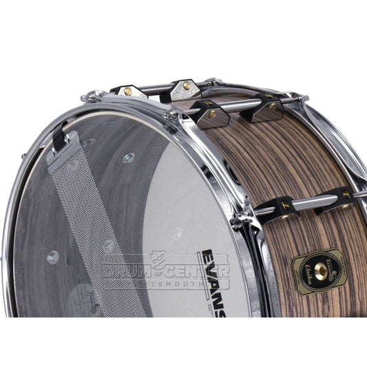 Tamburo Unika Series Snare Drum 14x6.5 Zebrano