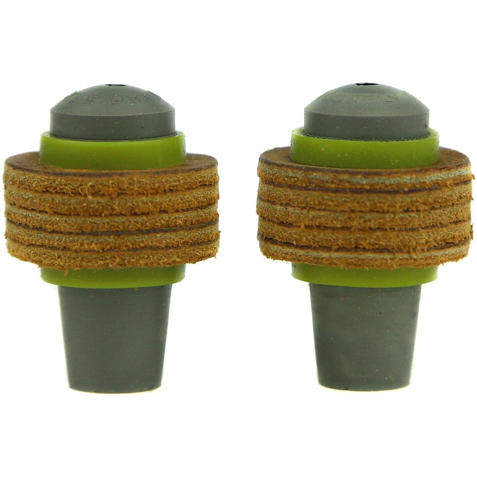 Tackle Toppers Mallet Heads for Drumsticks, Hard Leather