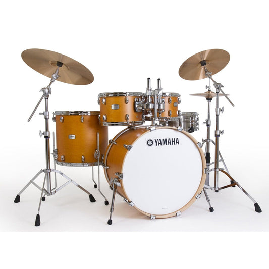 Yamaha Tour Custom Maple 4pc Drum Set 22/10/12/16 Caramel Satin