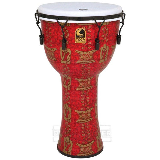 Toca Freestyle II Mechanically Tuned Djembe, Thinker 10 Inch