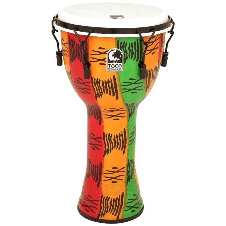 Toca Freestyle II Mechanically Tuned Djembe, Spirit 12 Inch