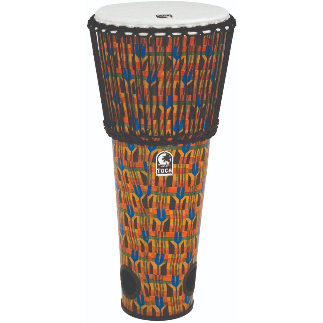 Toca Freestyle Rope Tuned Ashiko Drum - Kente