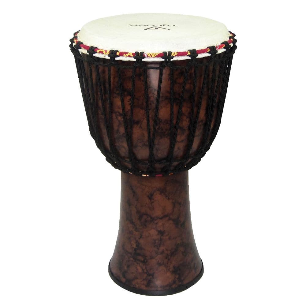 Tycoon 10 inch. Fiberglass Djembe - Rope Tuned