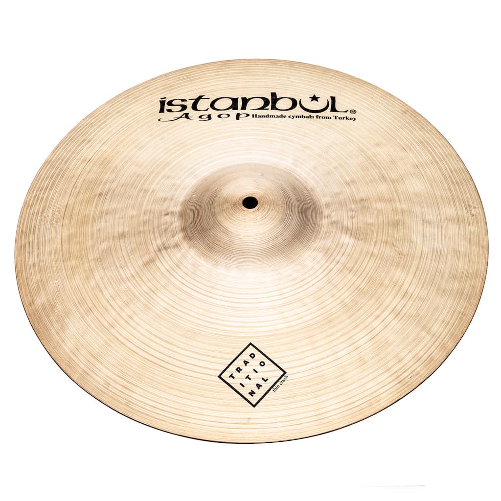 Istanbul Agop Traditional Thin Crash Cymbal 17" 1065 grams
