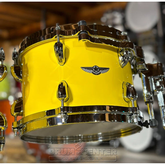 Tama Star Walnut 5pc Drum Set 22/10/12/14/16 Sunny Yellow