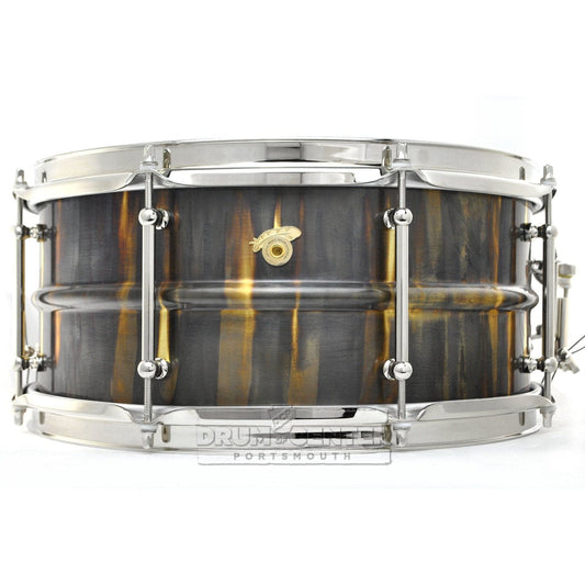 Joyful Noise TKO Tailpipe Brass Snare Drum 14x6.5 8-Lug