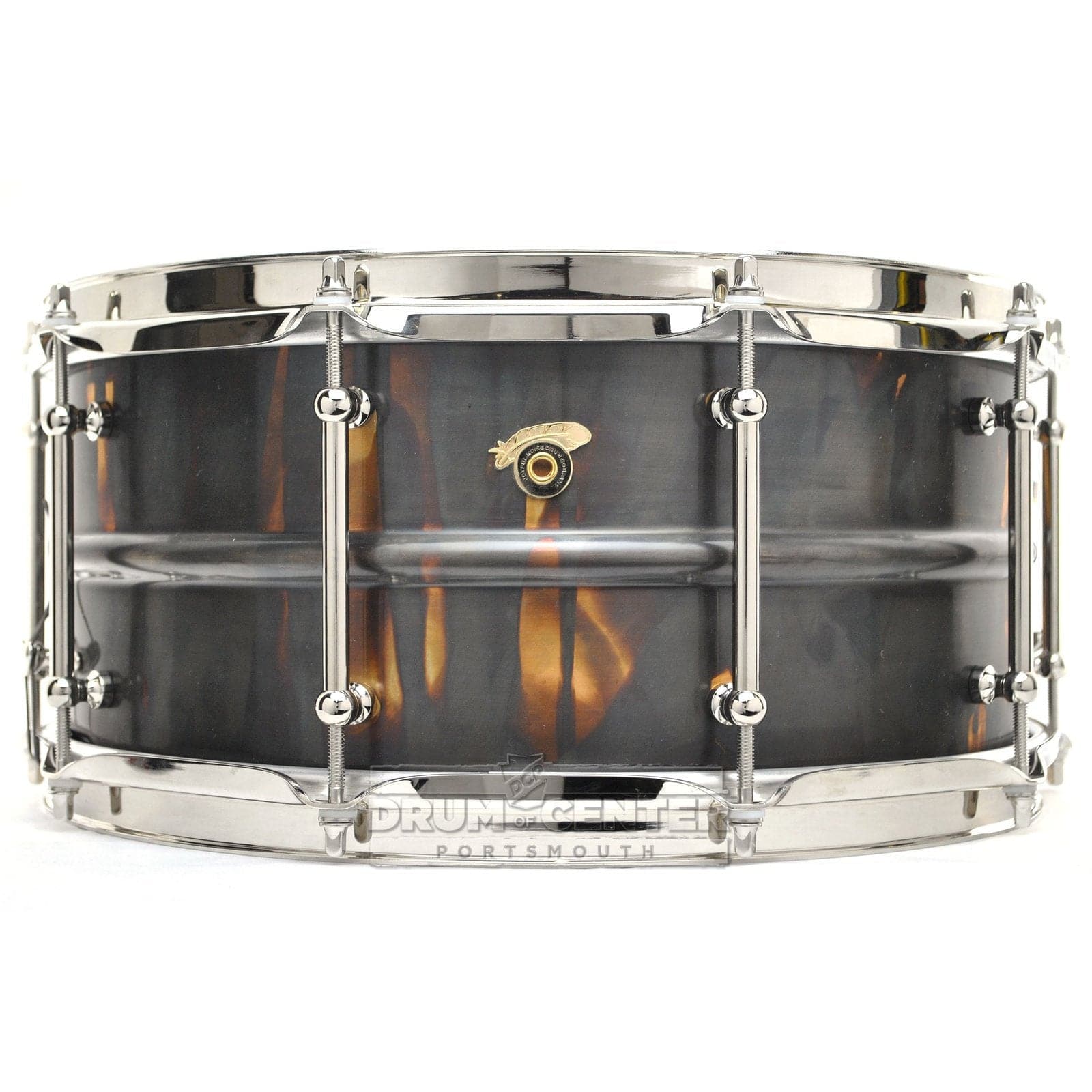 Joyful Noise TKO Brass Snare Drum 14x6.5 Tailpipe Patina