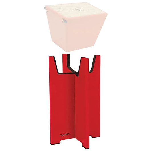 Tycoon Percussion Siam Oak Quinto Cajon Stand Red