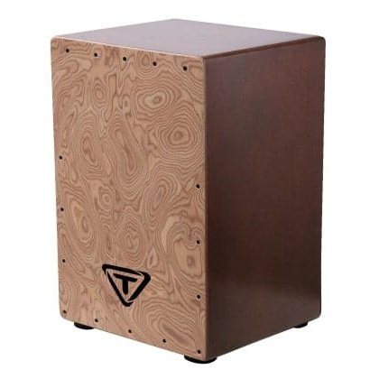 Tycoon 35 Series Siam Oak Cajon with Makah-Burl Front Plate