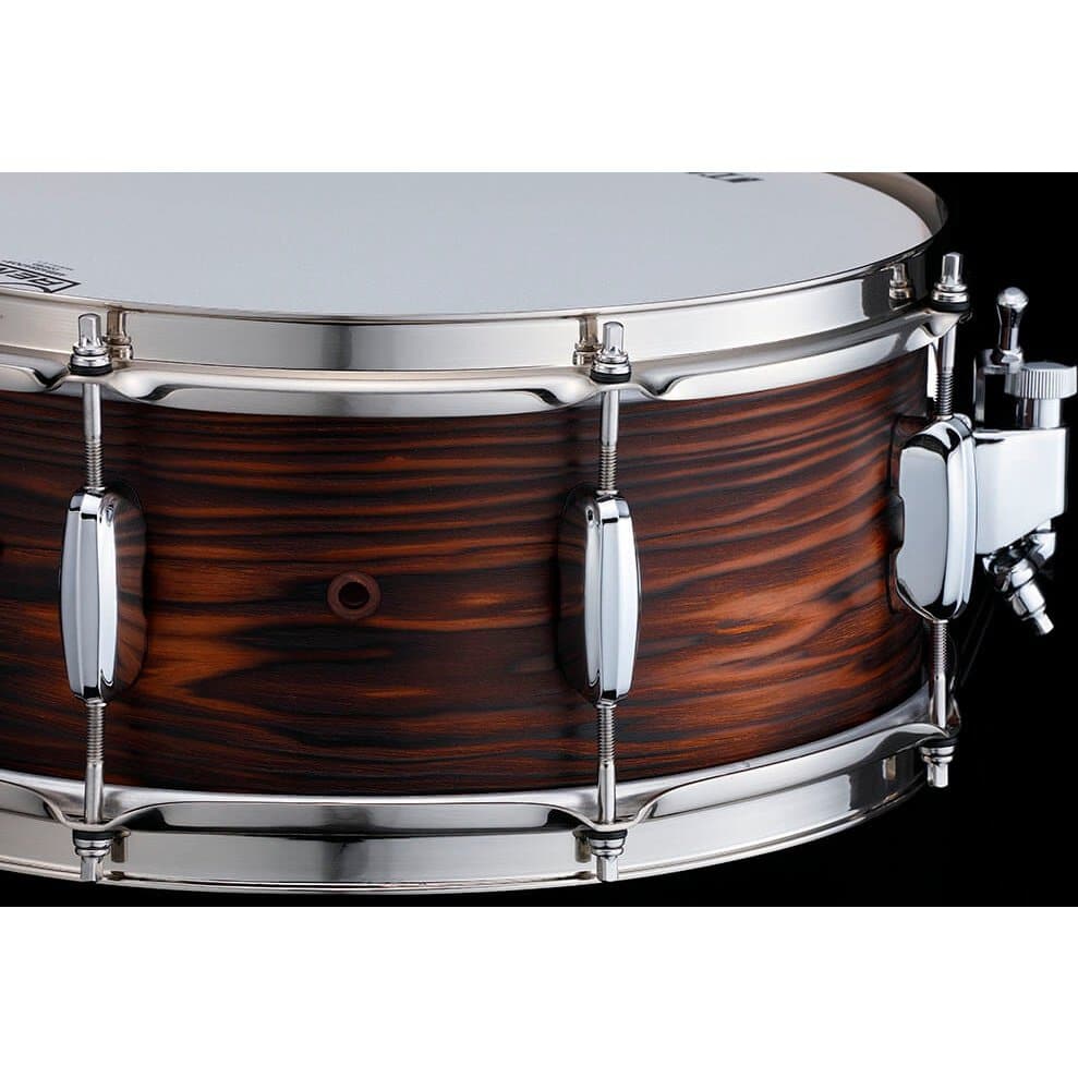 Tama Star Reserve Solid Japanese Cedar Snare Drum 14x6 Burnt Oiled Cedar