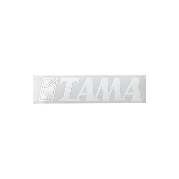 Tama TLS120WH Drum Head Logo Decal White 2 3/8