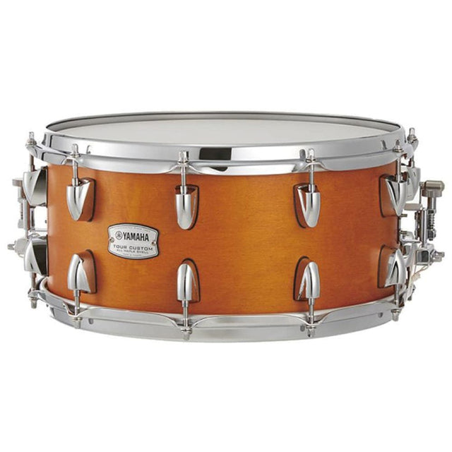 Yamaha Tour Custom Snare Drum 14x6.5 Caramel Satin