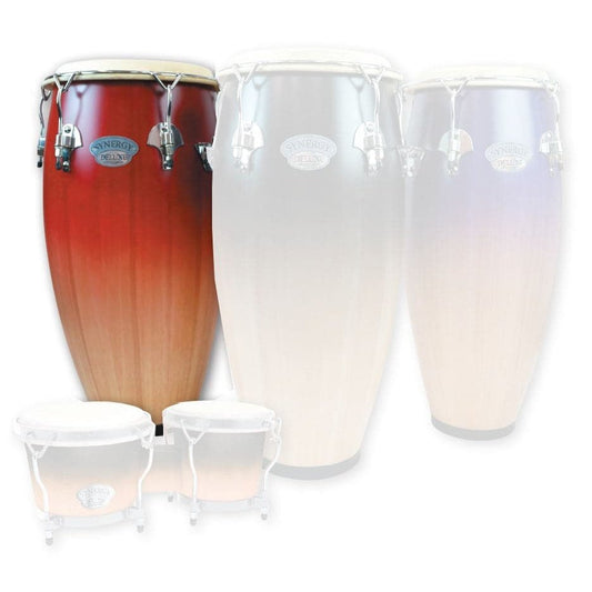 Toca Synergy Deluxe 10 & 11 Conga Set Matte Wine Fade