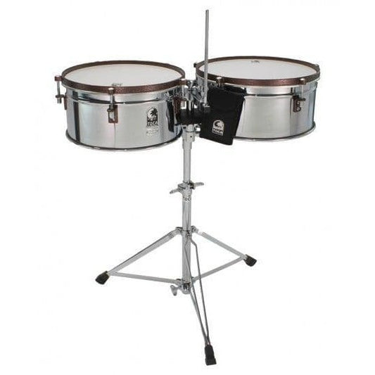 Toca Custom Deluxe Timbale Set 14"/15" w/Antique Bronze Hw