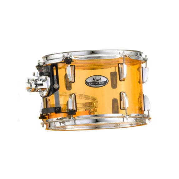 Pearl Crystal Beat Acrylic Tom Tom 13x9 Tangerine Glass