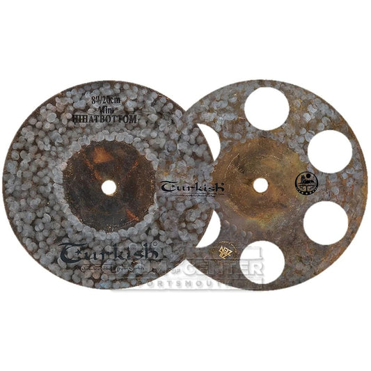 Turkish Toprak Mini Hi Hat Cymbals 8"
