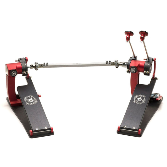 Trick Pro 1V Bigfoot Double Bass Drum Pedal Black Widow