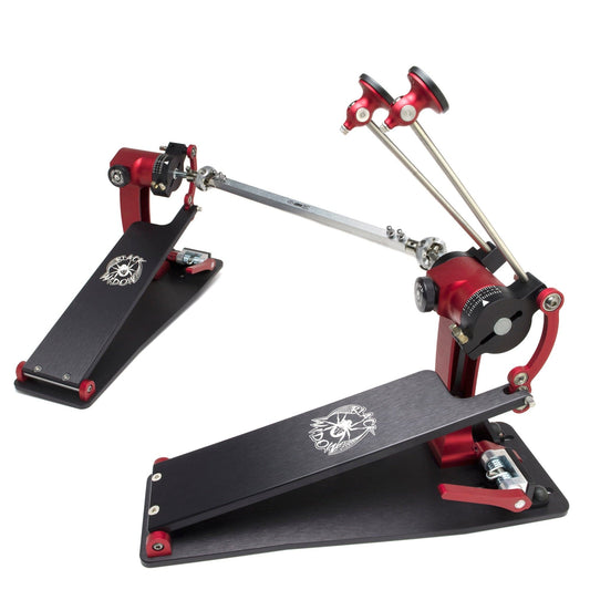 Trick Pro 1V Bigfoot Double Bass Drum Pedal Black Widow