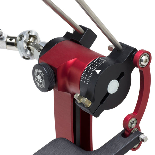 Trick Pro 1V Bigfoot Double Bass Drum Pedal Black Widow