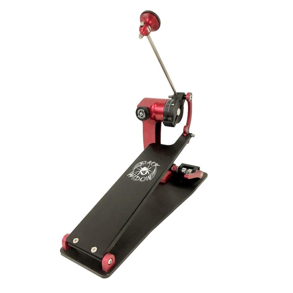 trick drum pedal Trick Pro1-V Black Widow BigFoot Single Bass Drum Pedal