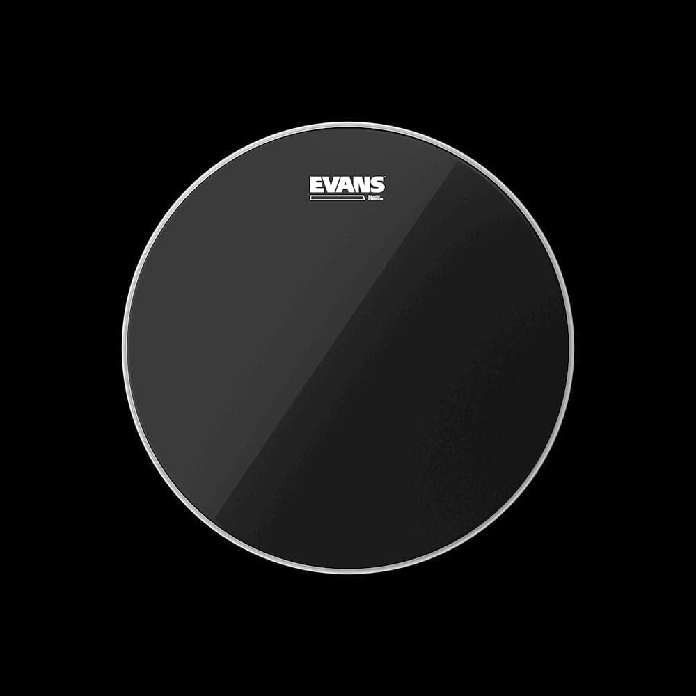 Evans Black Chrome Drum Head 6 Black