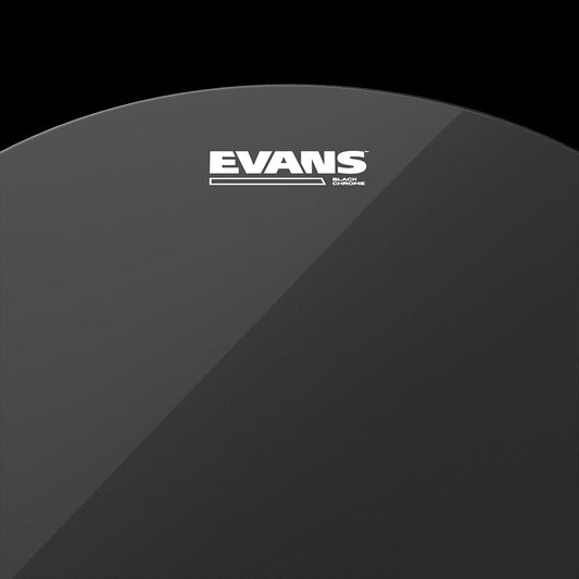 Evans Black Chrome Drum Head 6 Black