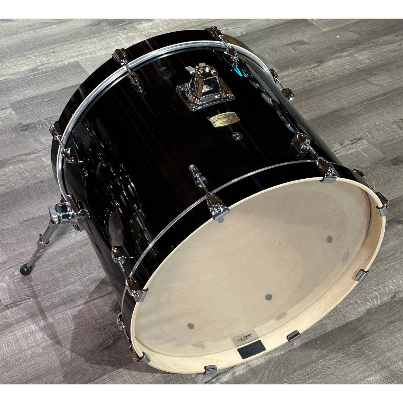 Used Yamaha Stage Custom 5pc Drum Set Raven Black