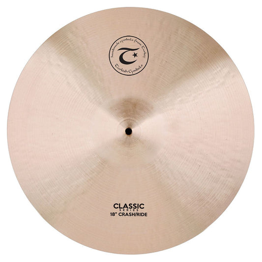 Turkish Classic Crash Ride Cymbal 18" 1612 grams