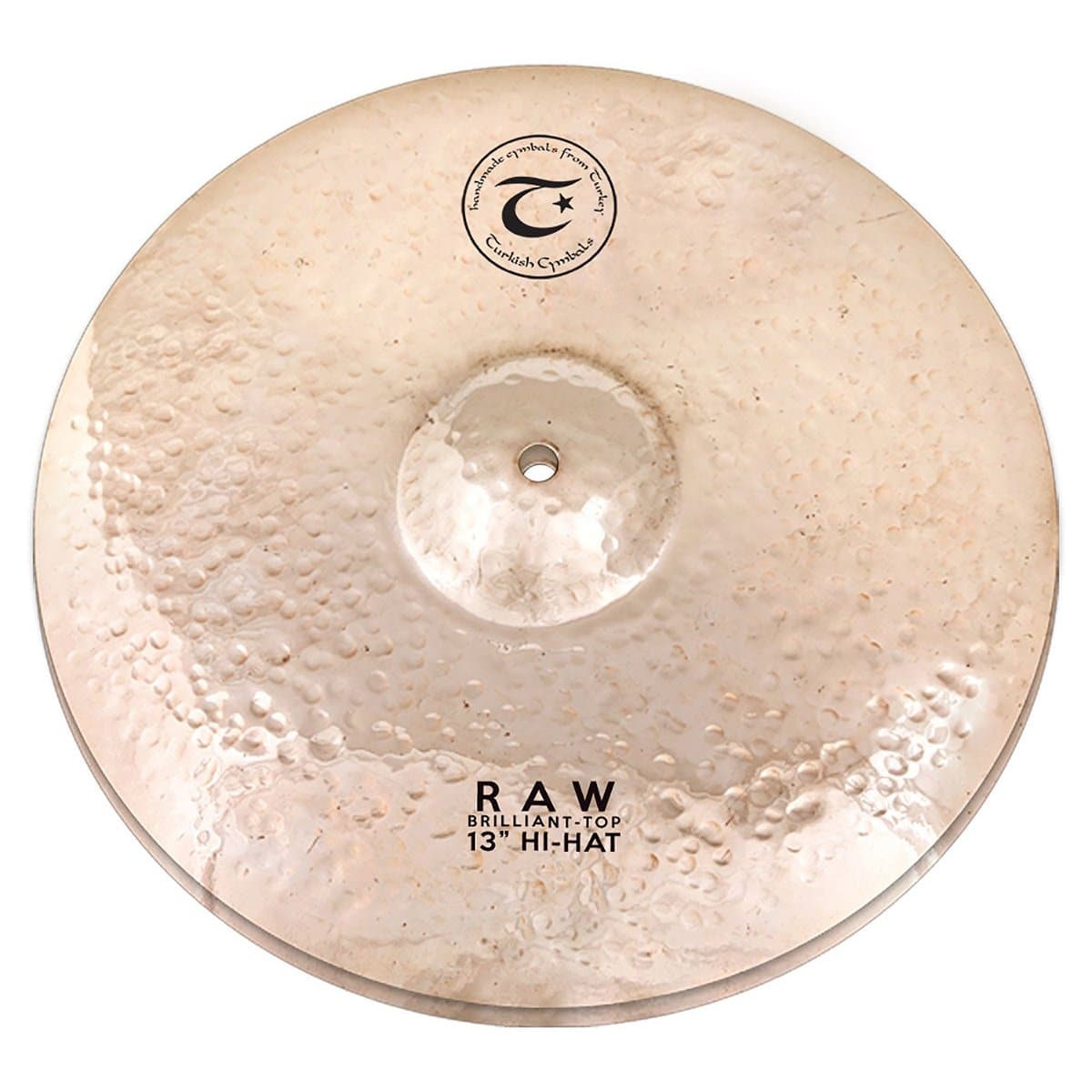 Turkish Raw Brilliant Hi Hat Cymbals 13"