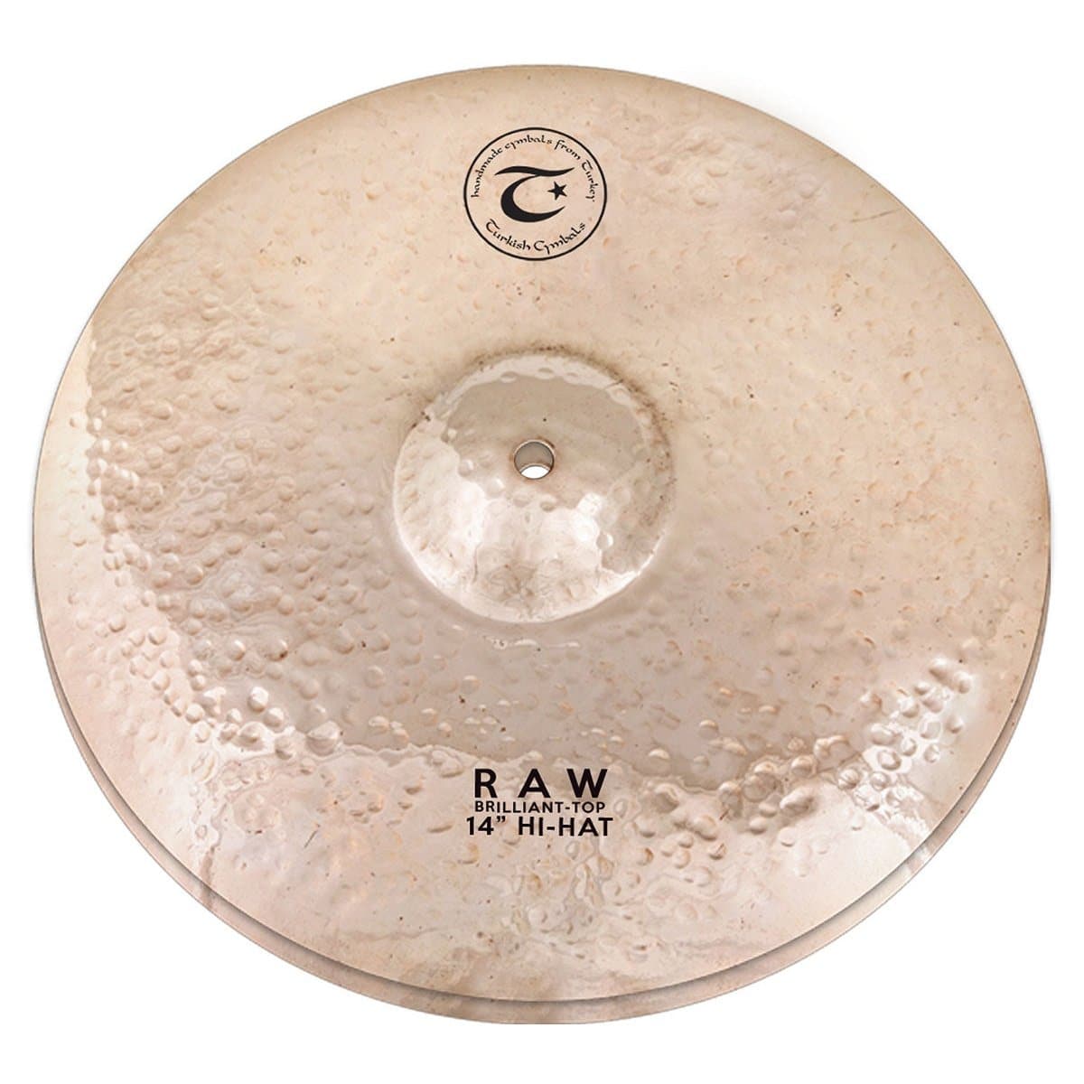Turkish Raw Brilliant Hi Hat Cymbals 14"