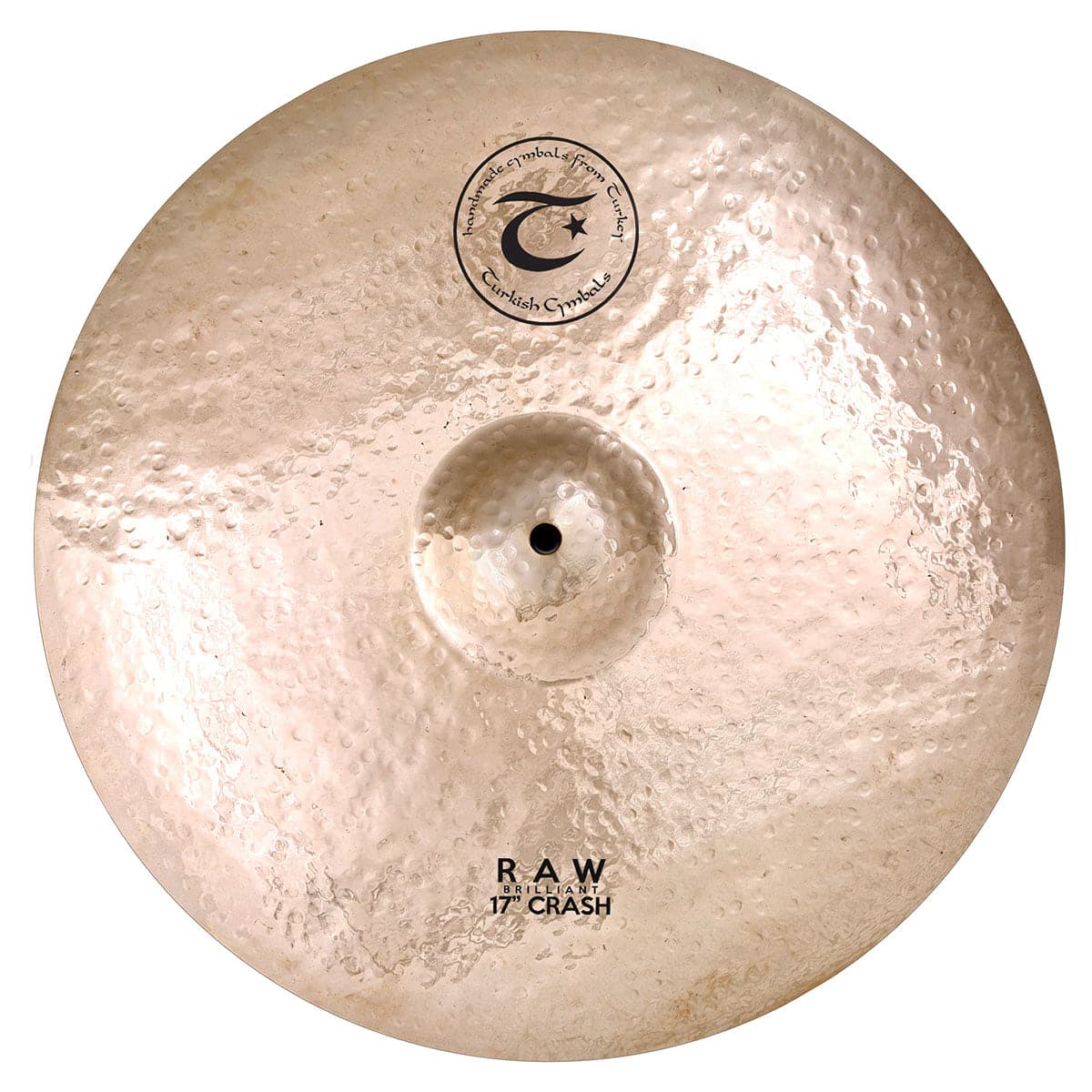 Turkish Raw Brilliant Crash Cymbal 17"