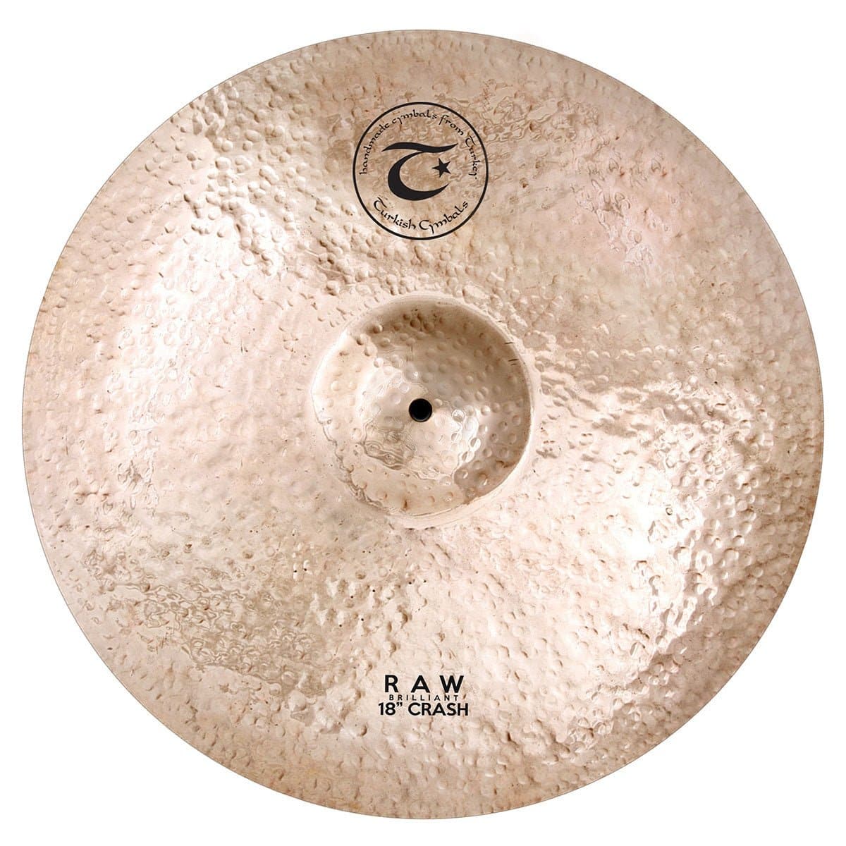 Turkish Raw Brilliant Crash Cymbal 18"