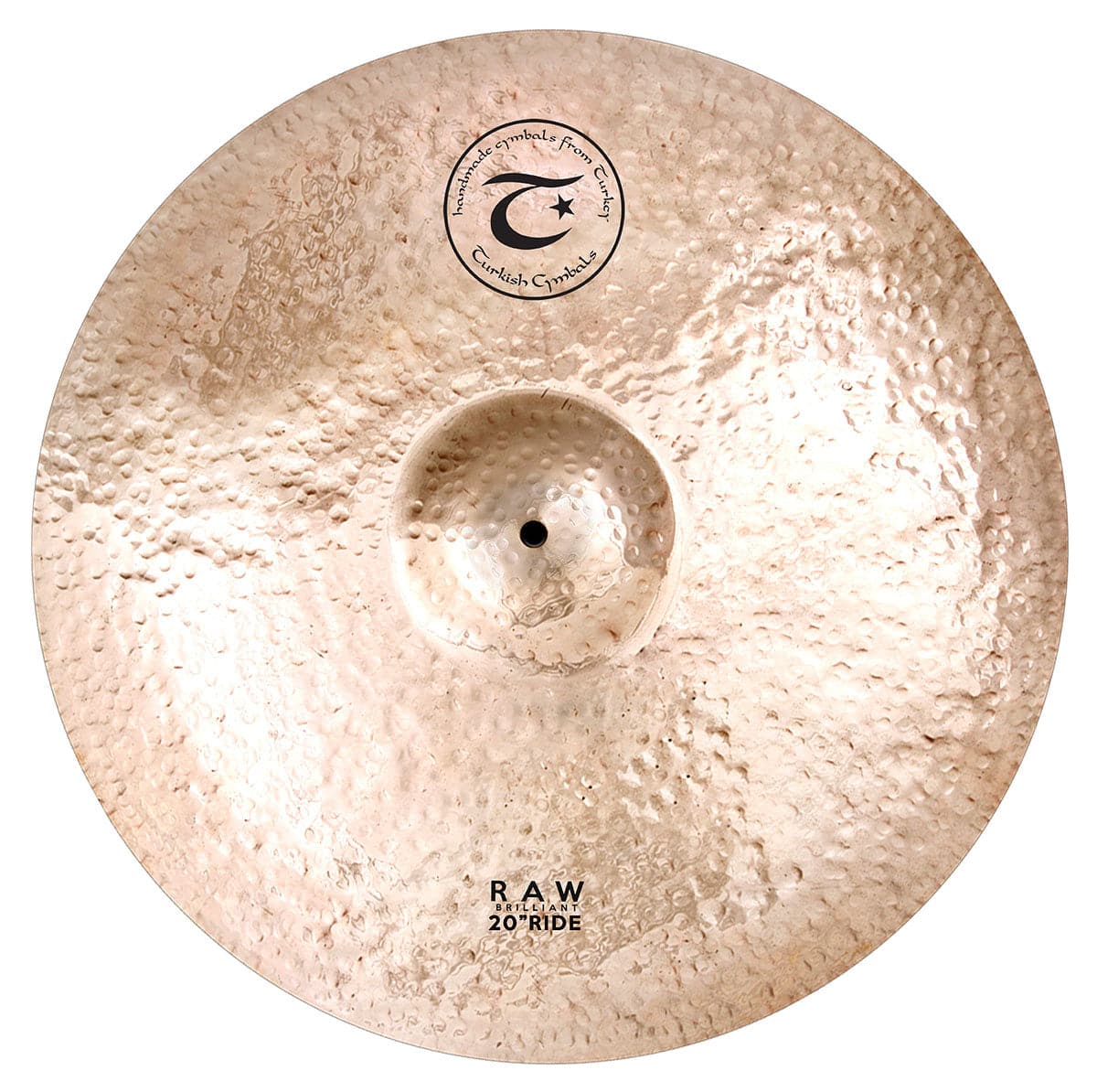 Turkish Raw Brilliant Ride Cymbal 20"