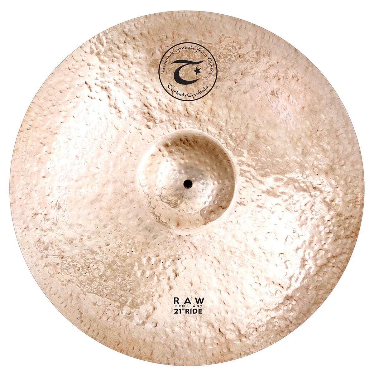 Turkish Raw Brilliant Ride Cymbal 21"